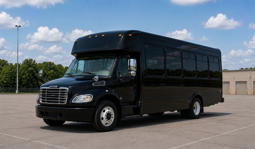 18-passenger minibus available for charter in College Station, TX